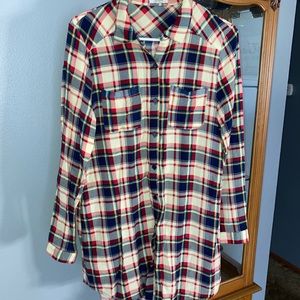 ⛅️ CLOUDWALK ⛅️ Long Button Down